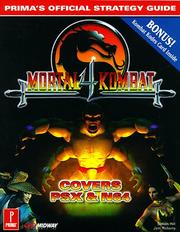 Cover of: Mortal Kombat 4: Prima's official strategy guide