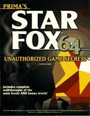 Cover of: Star Fox 64: unauthorized game secrets
