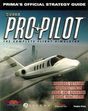 Cover of: Pro Pilot: the official strategy guide