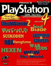 Cover of: PlayStation Game Secrets Unauthorized Vol. 4 (Secrets of the Games Series.)