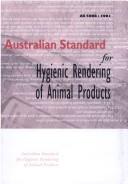 Cover of: Hygenic Rendering of Animal Products (SCARM Report) by Committee on Argiculture and Resource Management Standing