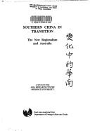 Cover of: Southern China in Transition