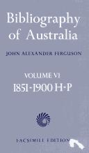 Cover of: Bibliography of Australia