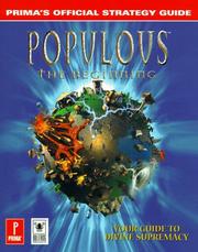 Cover of: Populous: The Beginning: Prima's Official Strategy Guide