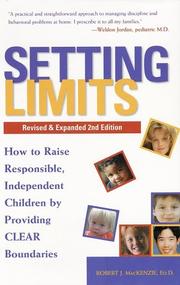Cover of: Setting Limits by Robert J. Mackenzie