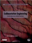 Cover of: Sedimentation engineering by Environmental and Water Resources Institute (U.S.). ASCE Task Committee to Expand and Update Manual 54.
