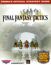 Cover of: Final Fantasy tactics