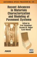Cover of: Recent Advances in Materials Characterization and Modeling of Pavement Systems (Geotechnical Special Publication, No. 123) by 