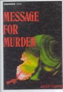 Cover of: Message for Murder