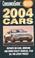 Cover of: 2004 Cars (Consumer Guide: Cars)