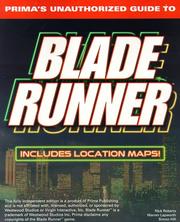 Cover of: Blade runner: unauthorized game secrets
