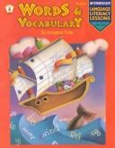 Cover of: Words and Vocabulary: Intermediate Grades (Language Literacy Lessons)