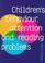 Cover of: Children's Behaviour, Attention and Reading Problems