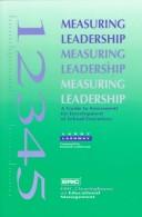 Cover of: Measuring Leadership: A Guide to Assessment for Development of School Executives