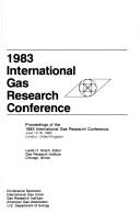 Cover of: 1983 International Gas Research Conference by International Gas Research Conference