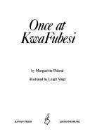 Cover of: Once at Kwafubesi