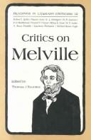 Cover of: Critics on Melville: Readings in Literary Criticism 12