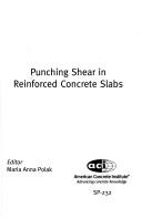 Cover of: Punching Shear in Reinforced Concrete Slabs by Aci Committee 445--Shear and Torsion, Aci Committee 445--Shear and Torsion