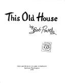 Cover of: This old house