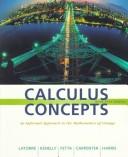 Cover of: Calculus Concepts by Donald R. Latorre, John W. Kenelly, Iris B. Fetta