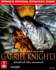 Cover of: Gabriel Knight 3: Prima's Official Strategy Guide
