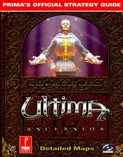 Cover of: Ultima IX: Ascension (Prima's Official Strategy Guide)