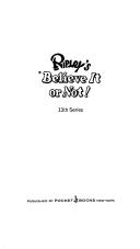 Cover of: Believe Not 13
