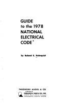 Cover of: Guide to the 1978 National electrical code