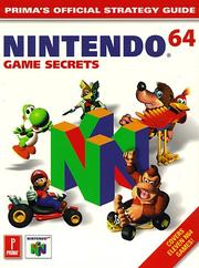 Cover of: Nintendo 64: Game Secrets: Prima's Official Strategy  Guide