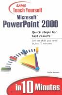 Cover of: Sams Teach Yourself Office 2000 Pro in 10 Minutes With Outlook/Publisher/Frontpage