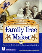 Cover of: Prima's official companion to Family tree maker, version 5