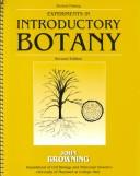 Cover of: Experiments in Introductory Botany