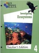 Front cover of Investigating Ecosystems by Carlye Calvin