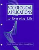 Cover of: Sociological Applications to Everyday Life