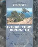Cover of: Introductory Biology III by Deborah D. Kaska