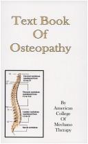 Cover of: Textbook of Osteopathy