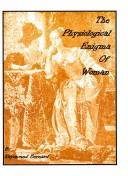 Cover of: The Physiological Enigma of Woman: The Mystery of Menstruation