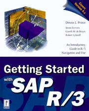 Cover of: Getting started with SAP R/3 by Dennis L. Prince