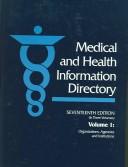 Cover of: Medical and Health Information Directory by Sonya D. Hill