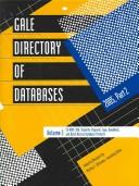 Cover of: Gale Directory of Databases 2005: CD-Rom, DvD. Diskette, Magnetic Tape, Handheld, and Batch Access Database Products