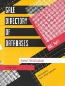 Cover of: GALE DIRECTORY OF DATABASES 2002, PART 2 VOLUME 1: ONLINE DATABASES