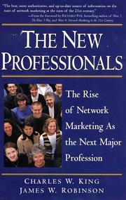 Cover of: The New Professionals: The Rise of Network Marketing As the Next Major Profession