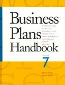 Cover of: Business Plans Handbook  by Donna Craft