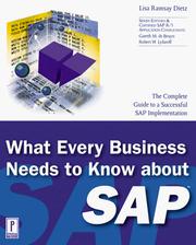 Cover of: What every business should know about SAP