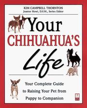 Cover of: Your Chihuahua