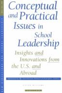 Cover of: Conceptual and practical issues in school leadership | 