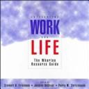 Cover of: Integrating Work and Life 3 Hole Binder by Friedman