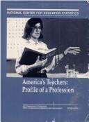 Cover of: America's Teachers: Profile Of A Profession