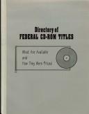 Directory Of Federal Cd-rom Titles