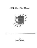 Cover of: Ephos -- At a Glance by 